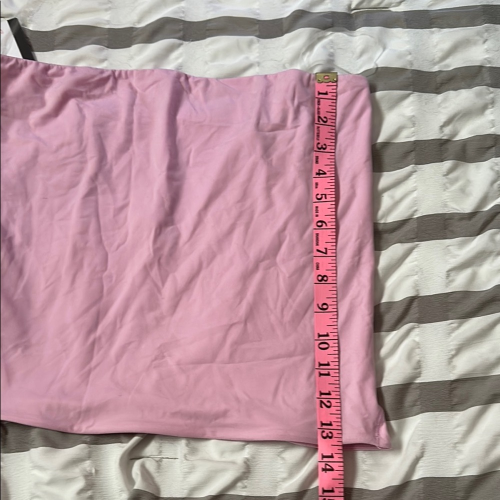 Lululemon Athletica Pink Wunder Most Tube Top